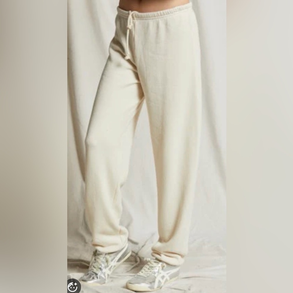 perfectwhitetee Cream Track Pants